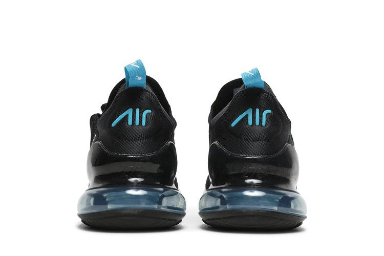 Кроссовки Nike Air Max 270 'Black Light Blue Fury'