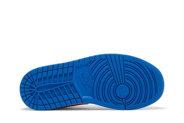 Кроссовки Wmns Air Jordan 1 Low 'Sport Blue Gym Red'