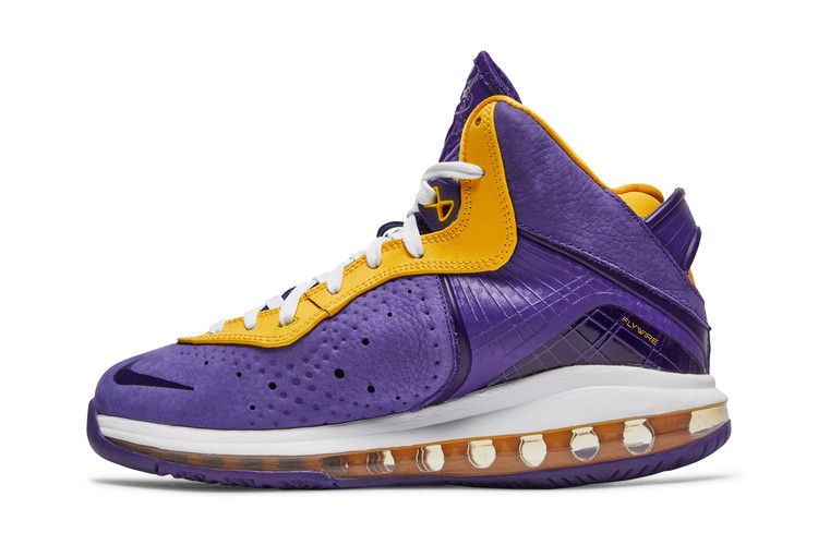 Кроссовки Nike LeBron 8 GS 'Lakers'