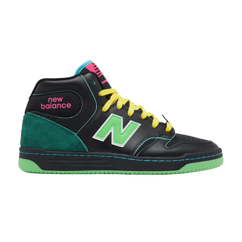 Кроссовки Natas Kuapas x New Balance Numeric 480 High 'Black Lime Green'