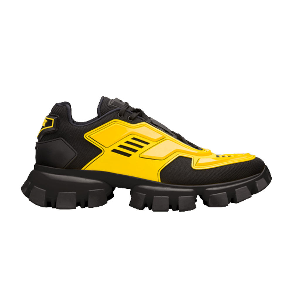 Кроссовки Prada Cloudbust Thunder Knit 'Black Yellow'
