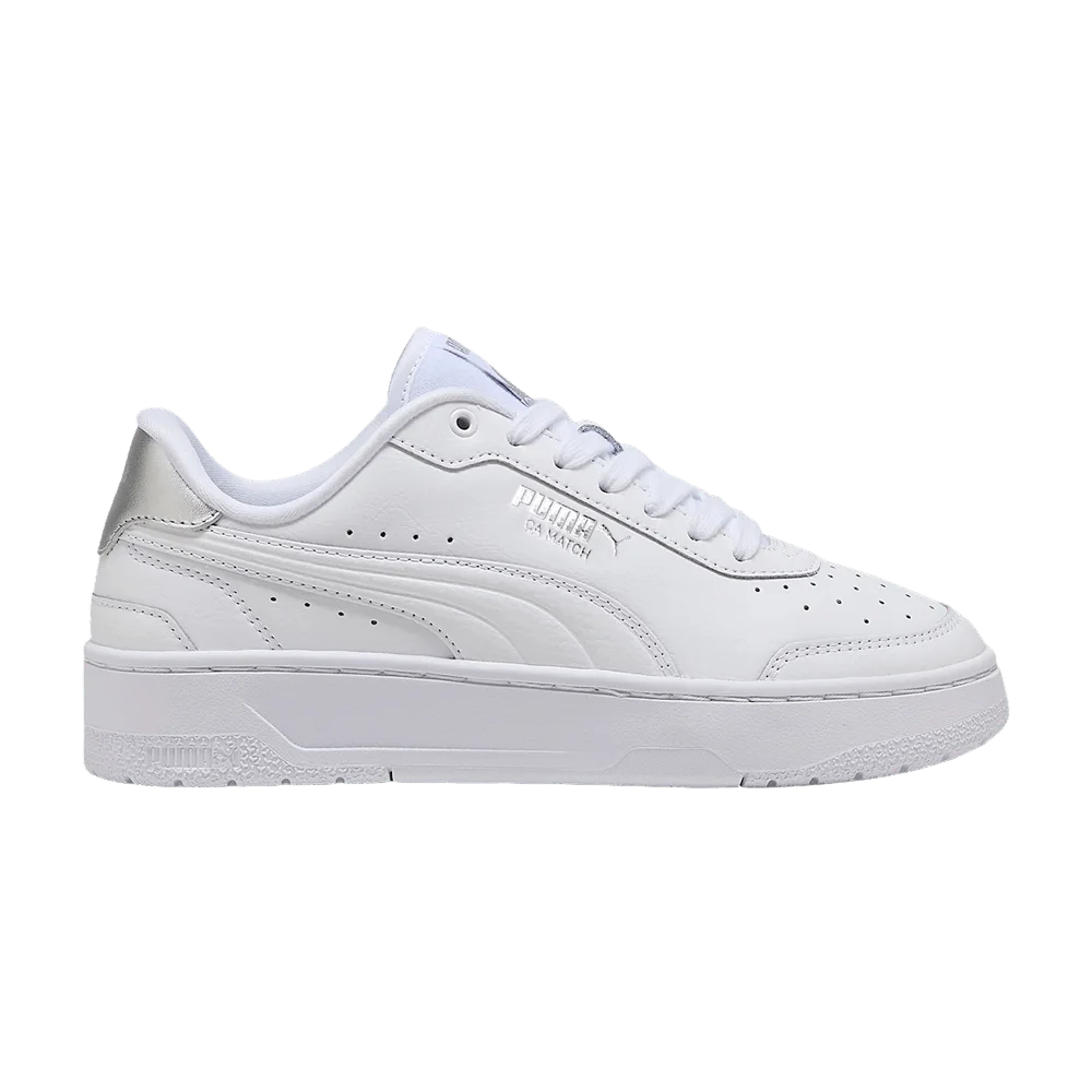 Krossovki-Puma-Wmns-CA-Match-Metallic-White