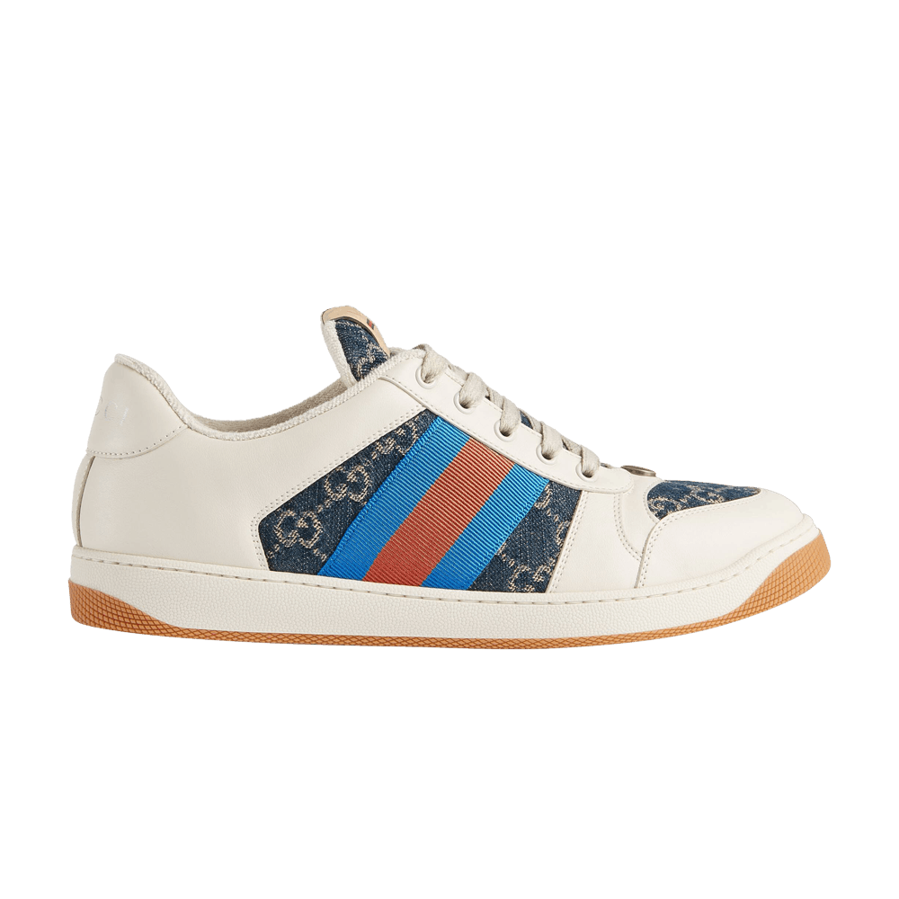 Кроссовки Gucci GG Screener 'GG Canvas - Denim Ivory'