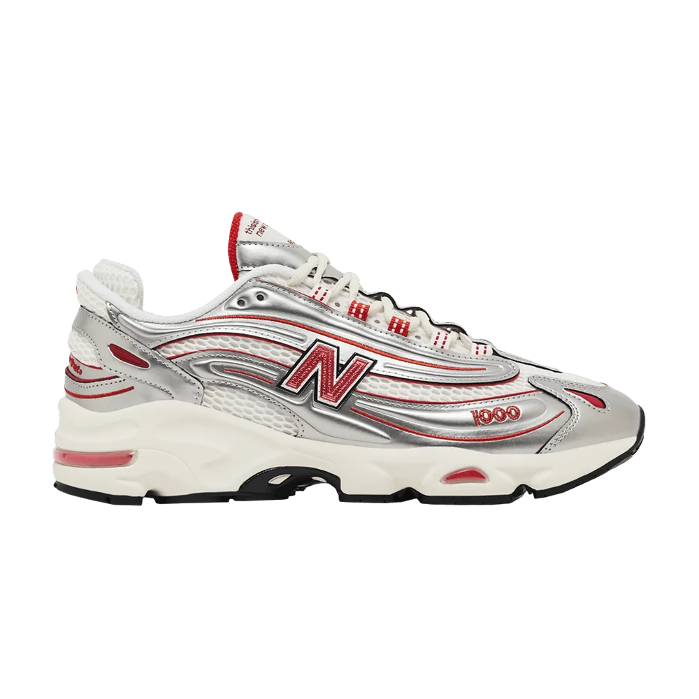 Кроссовки thisisneverthat x New Balance 1000 'Silver Valiant Poppy'