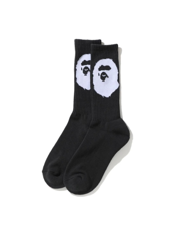 Спортивные носки BAPE Big Ape Head Socks Black