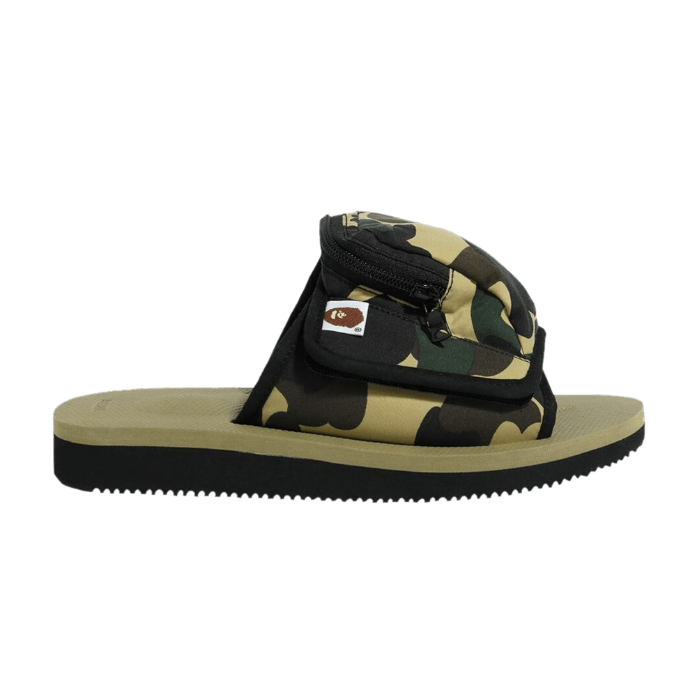 Suicoke x BAPE Camo Dao Sandal 'Yellow'