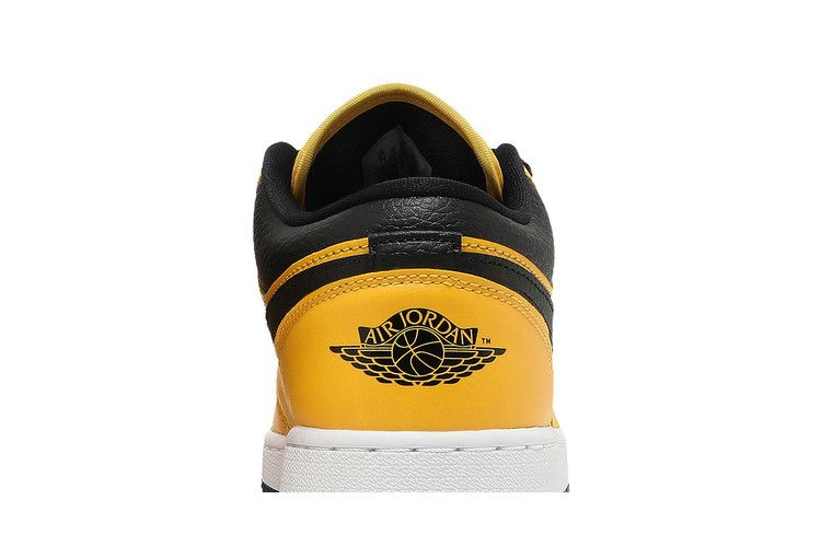 Кроссовки Air Jordan 1 Low GS 'University Gold Black'