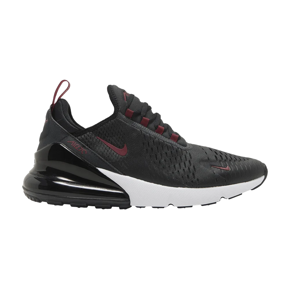 Krossovki-Nike-Air-Max-270-Anthracite-Team-Red