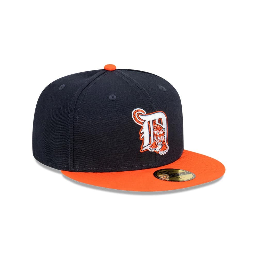 Бейсболка New Era Detroit Tigers Cooperstown 59FIFTY MLB Fitted Hat