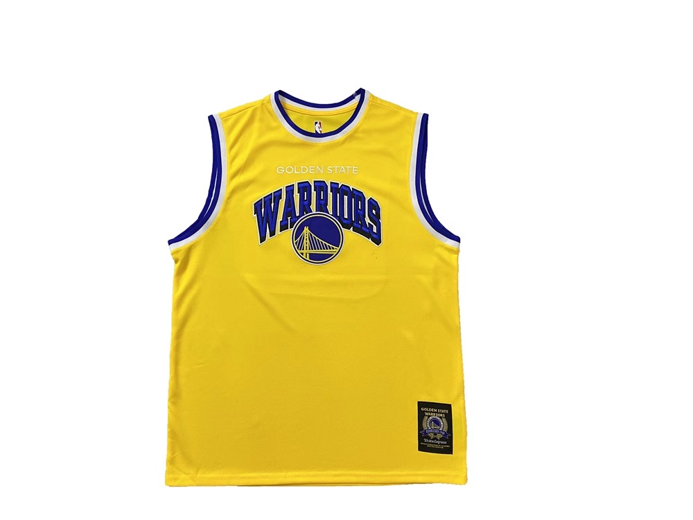 Баскетбольная джерси Buck Up Golden State Warriors Yellow Jersey