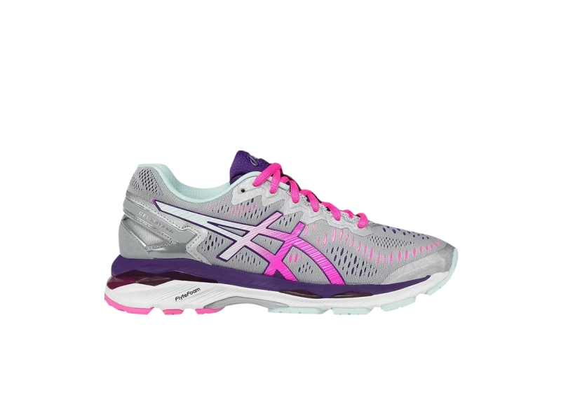 Кроссовки Wmns Asics Gel Kayano 23 2A Wide Silver Pink Glow