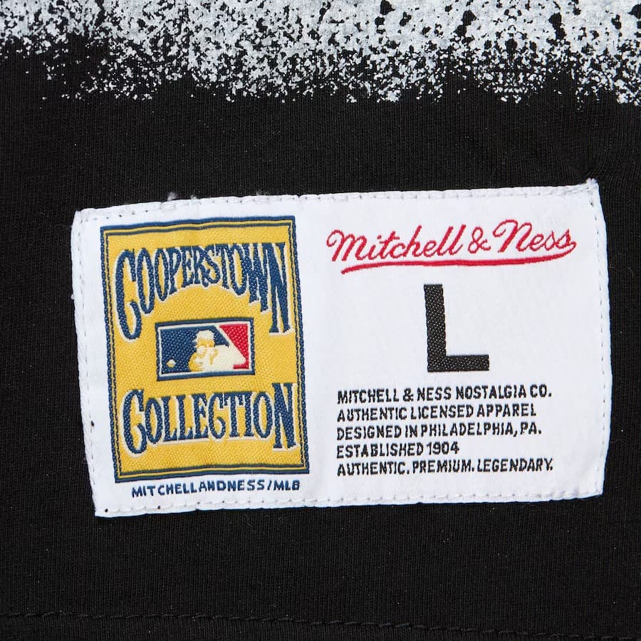 Футболка Mitchell & Ness Black Chicago White Sox Fashion Oversized Vintage T-Shirt