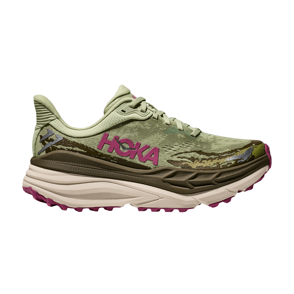 Кроссовки HOKA Wmns Stinson 7 'Seed Green Beet Root'