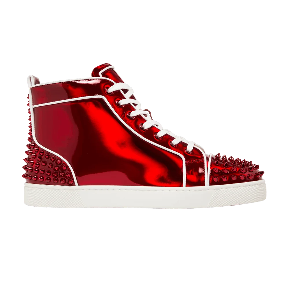 Кроссовки Christian Louboutin Lou Spikes 2 High 'Red'