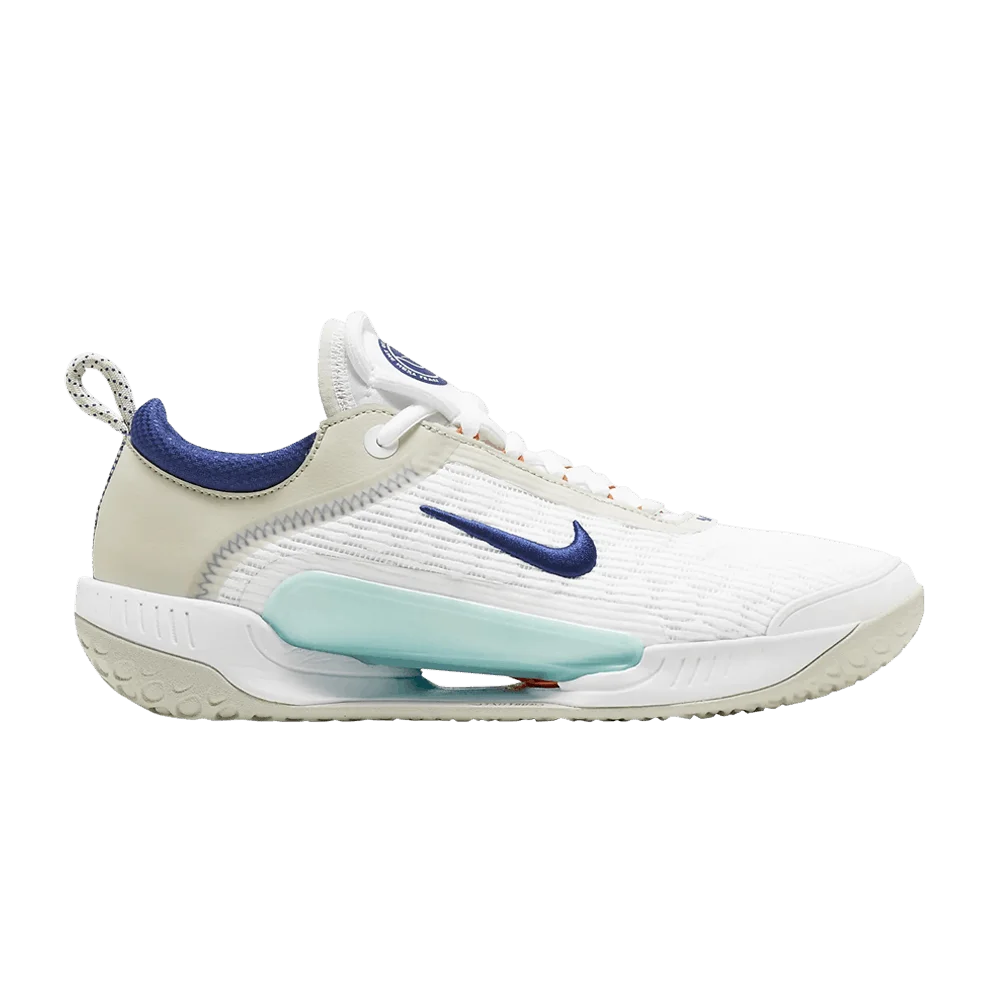 Krossovki-NikeCourt-Zoom-NXT-White-Deep-Royal-Blue
