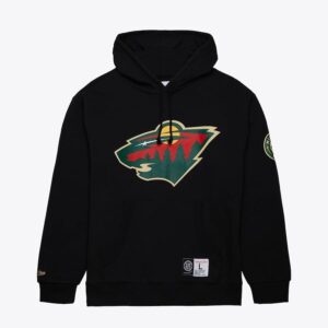 Mitchell-Ness-Black-Minnesota-Wild-Game-Time-Fleece-Pullover-Hoodie-300x300