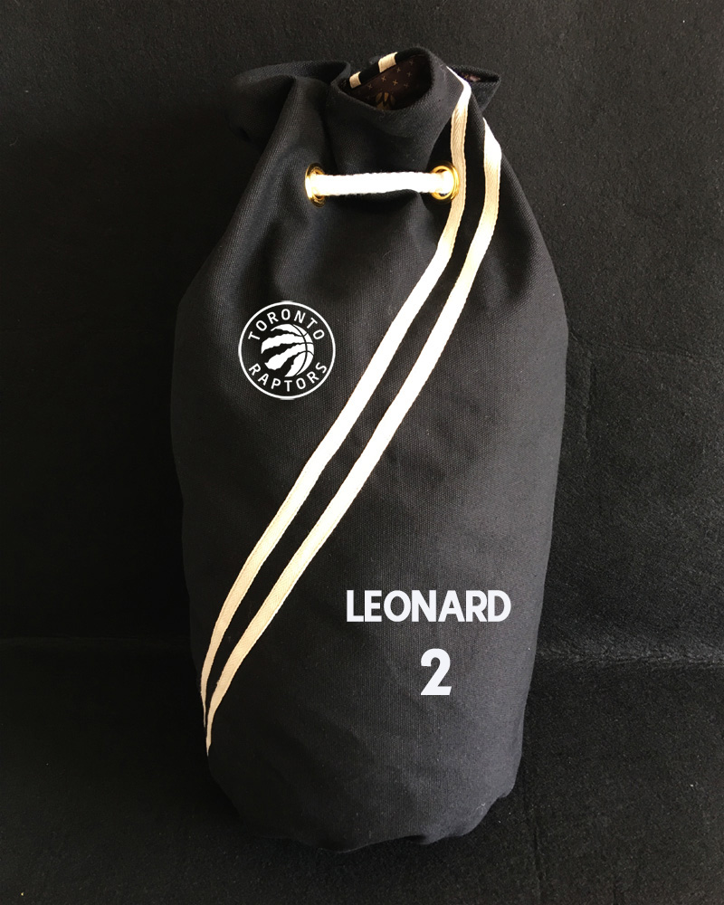 Сумка 2020 Toronto Raptors Leonard 2 Black Bag