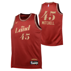 2023-24-Cleveland-Cavaliers-Donovan-Mitchell-45-Youth-Swingman-City-Edition-Red-Jersey-1-300x300