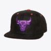 Mitchell-Ness-Black-Purple-Chicago-Bulls-Day-4-Snapback-Hat-100x100