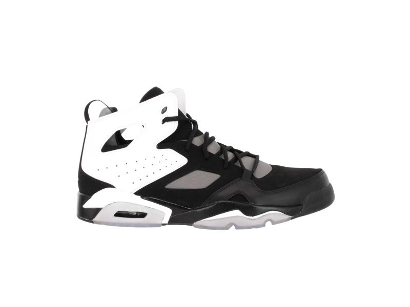 Кроссовки Air Jordan Flightclub 91 Black White Flat