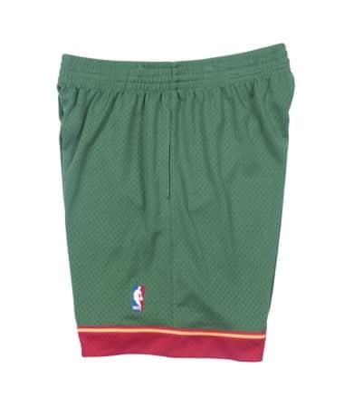 Спортивные шорты Mitchell & Ness Seattle Supersonics 1995-96 Hardwood Classics Throwback Swingman NBA Shorts