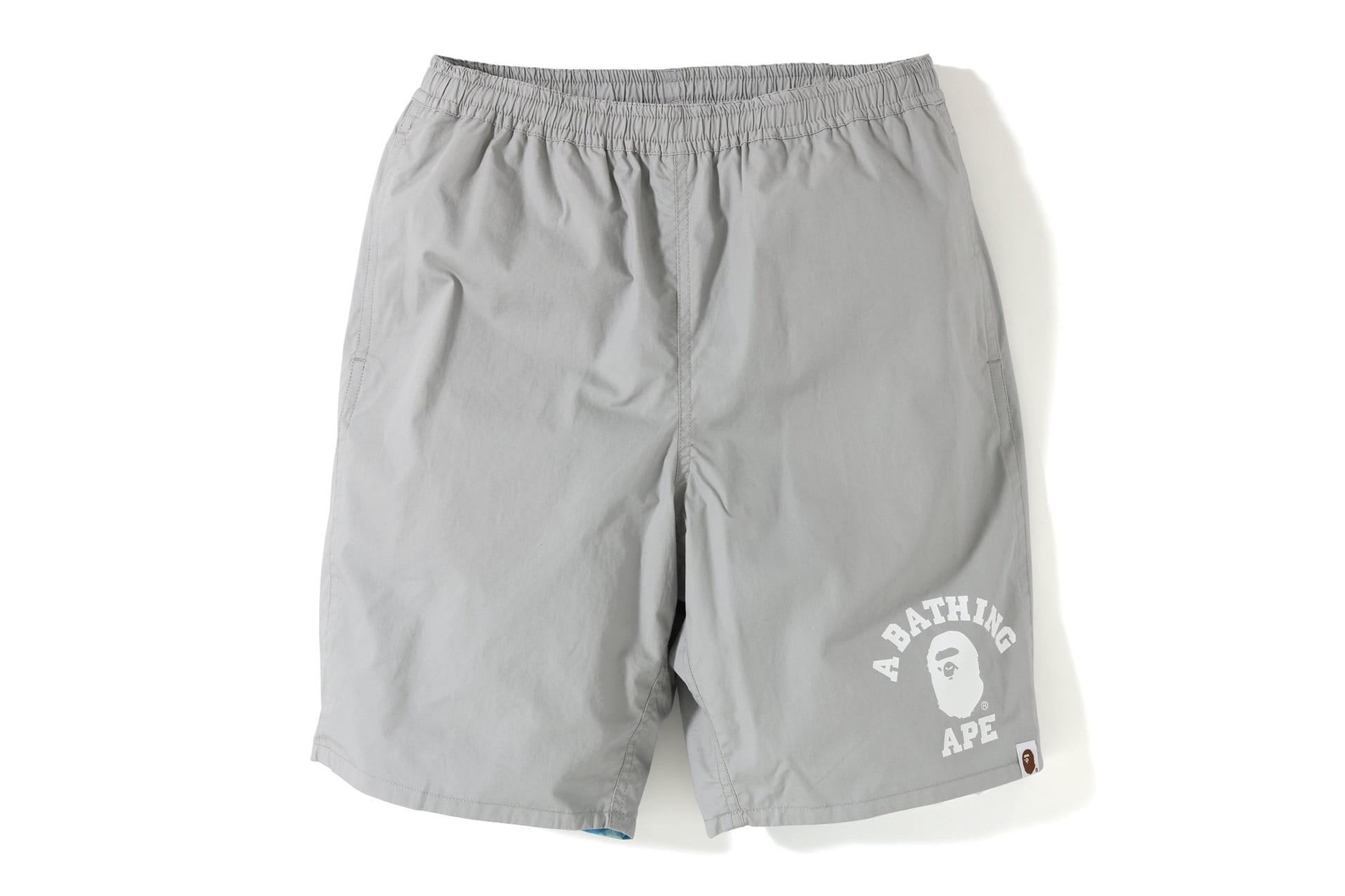 Спортивные шорты BAPE ABC Reversible Shorts Grey/Blue