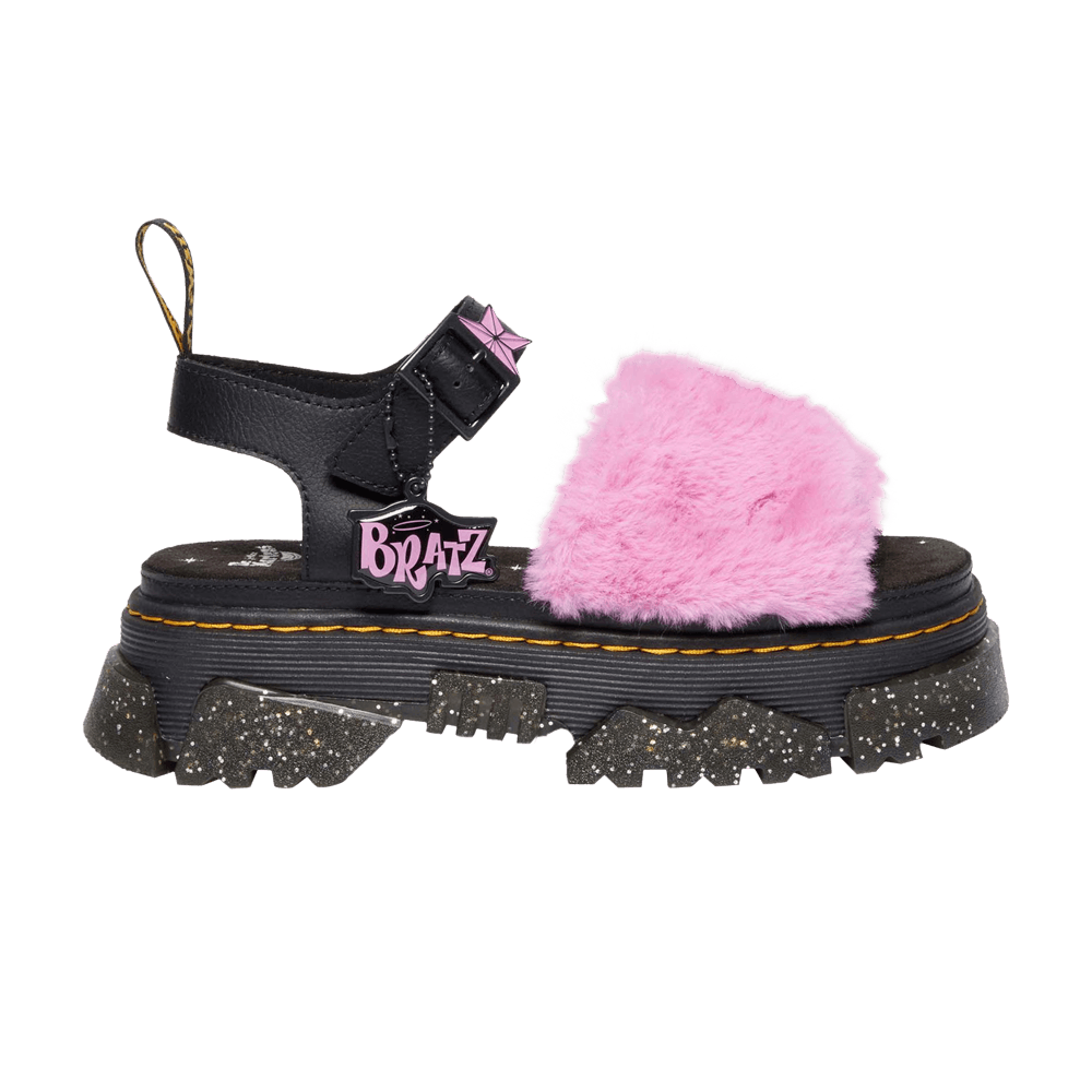 Сандалии Dr. Martens Bratz x Wmns Mattison Strap Sandal 'Black Pink Fur'