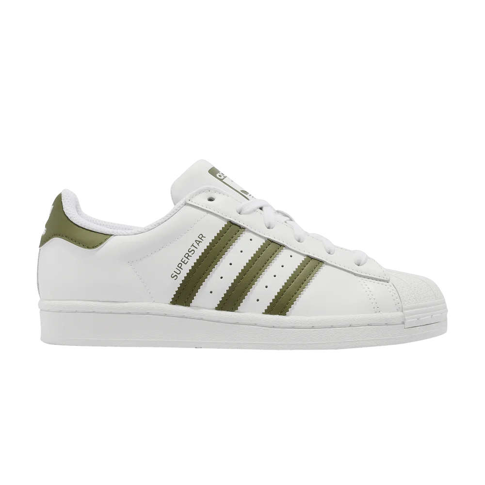 Krossovki-adidas-Superstar-White-Focus-Olive