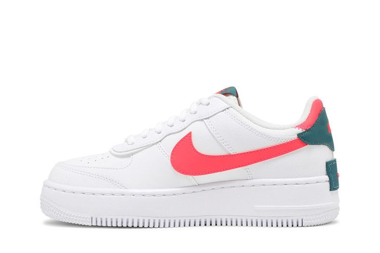 Кроссовки Nike Wmns Air Force 1 Shadow 'White Solar Red'