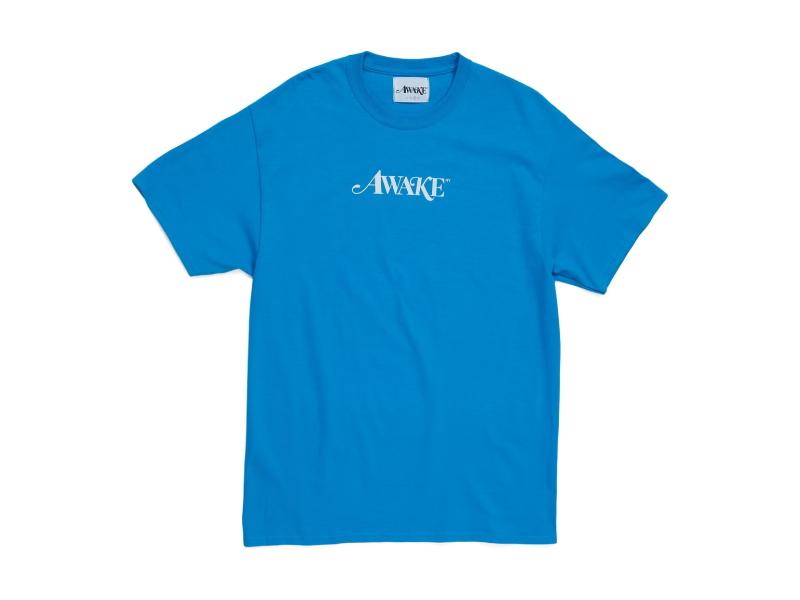 Футболка Awake Classic Logo Tee Blue