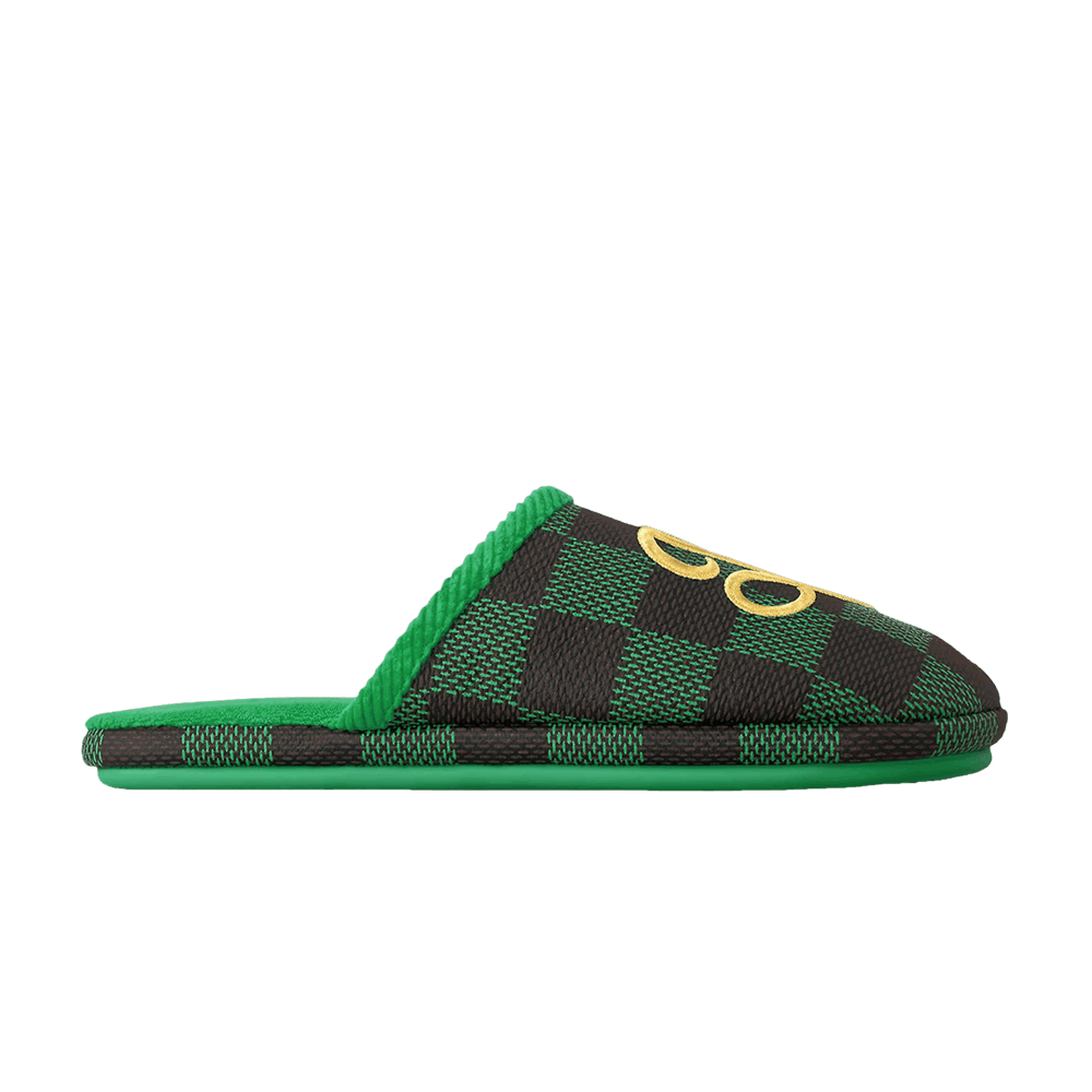 Кроссовки Louis Vuitton Palace Slipper 'Damier Pop - Green'