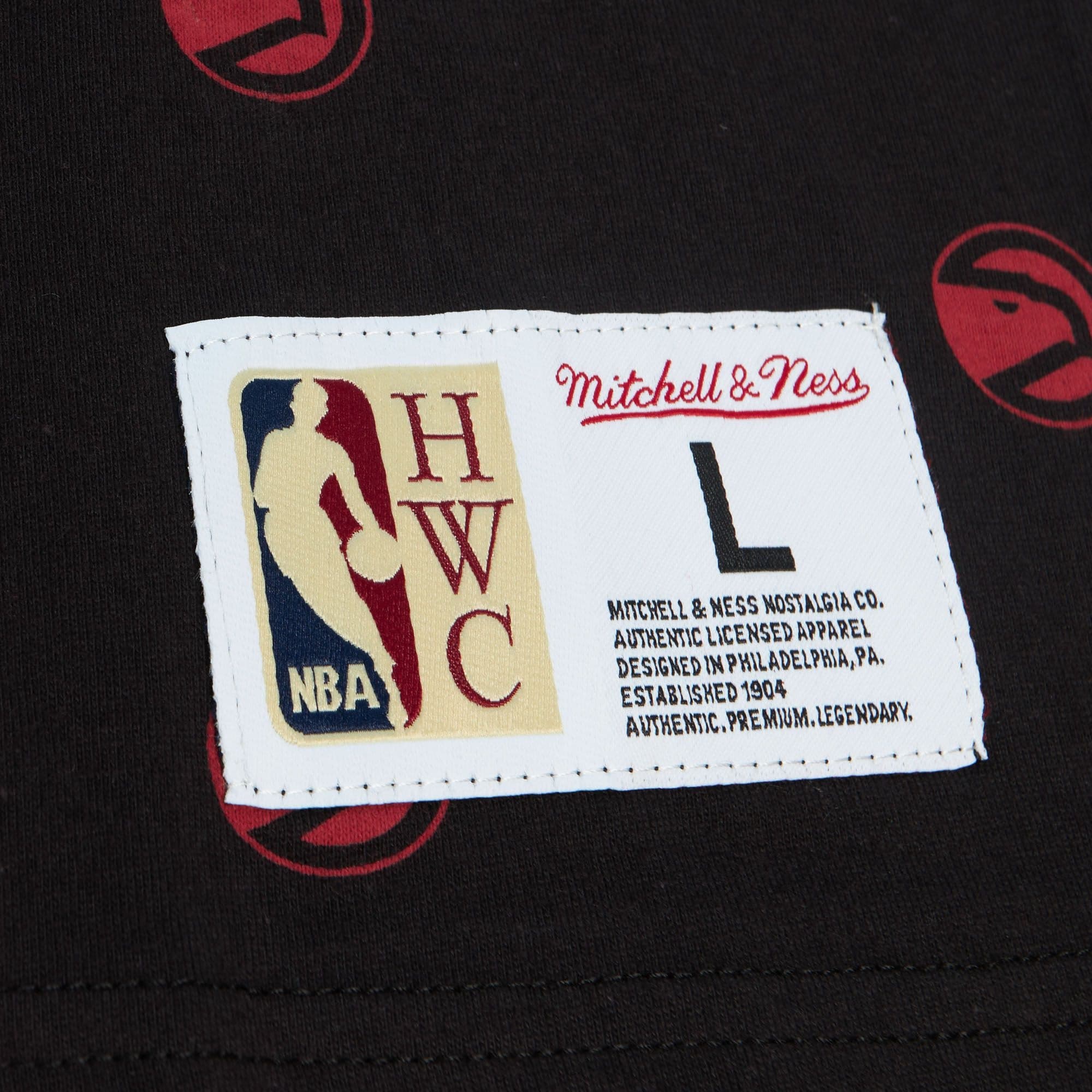Футболка Mitchell & Ness  AOP SS Top Atlanta Hawks T-Shirt