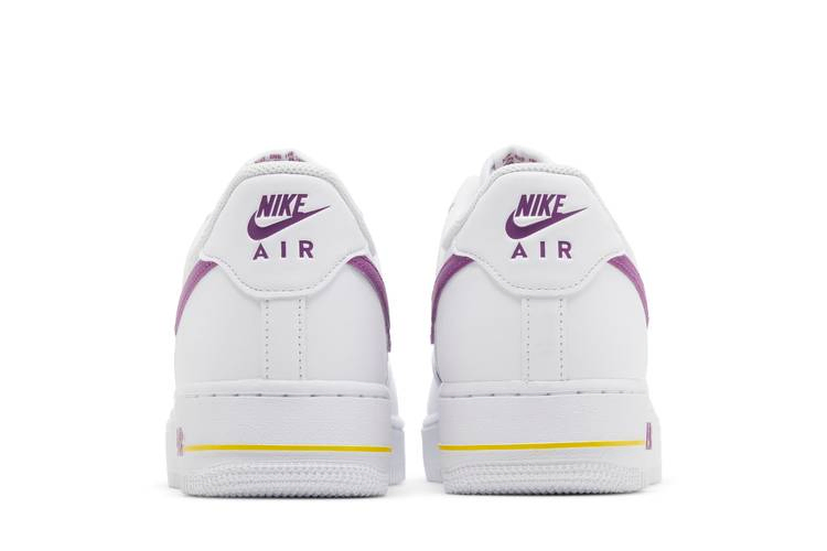 Кроссовки Nike Air Force 1 '07 'Embossed Hoops - Lakers'