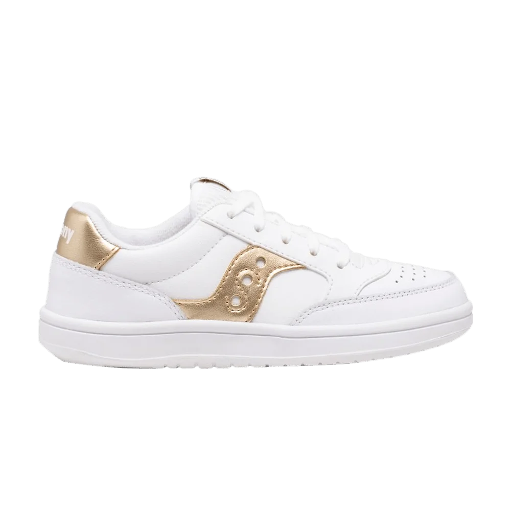Krossovki-Saucony-Jazz-Court-Big-Kid-White-Gold