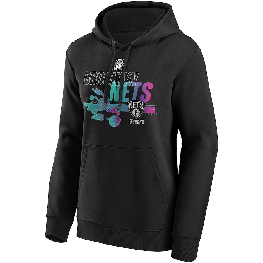 Худи Brooklyn Nets Fanatics Branded Space Jam Baller Bugs Hoodie – Womens