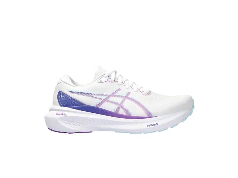 Кроссовки Wmns Asics Gel Kayano 30 White Cyber Grape