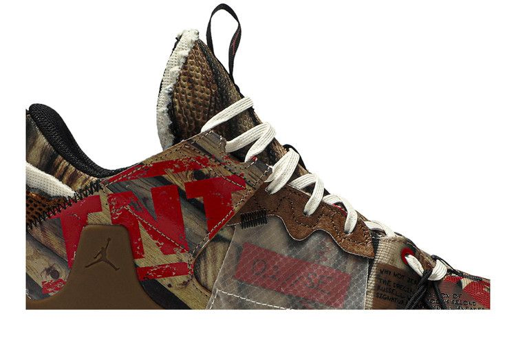Кроссовки Air Jordan Why Not Zer0.2 SE 'Crash Bandicoot'