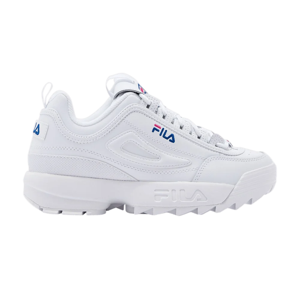 Krossovki-Fila-Wmns-Disruptor-2-Premium-White-Amparo-Magenta
