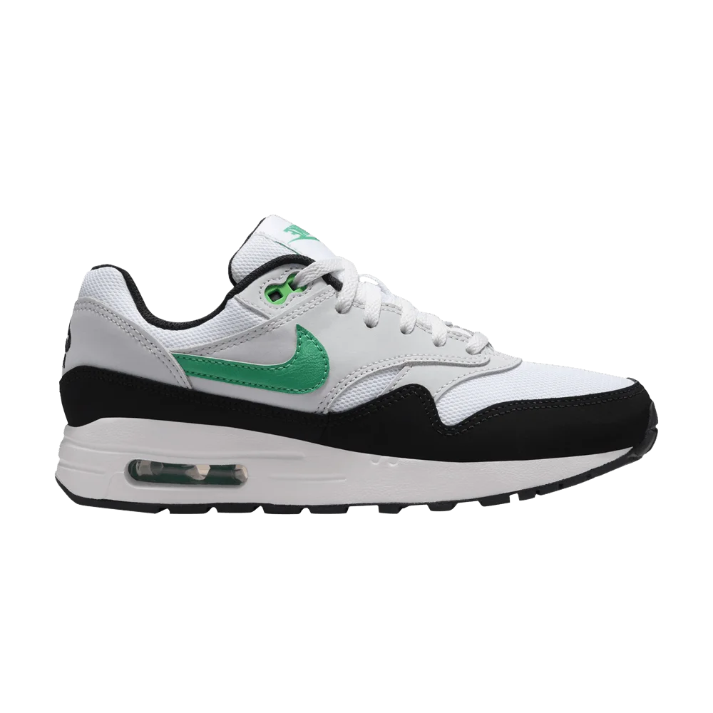 Krossovki-Nike-Air-Max-1-GS-Black-Stadium-Green