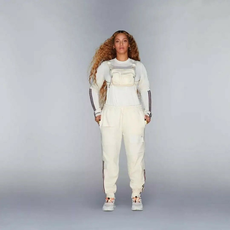 Брюки adidas Ivy Park Cargo Sweatpants Ecru Tint/Maroon