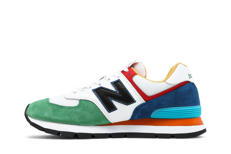 Кроссовки New Balance 574 Rugged 'White Varsity Green'