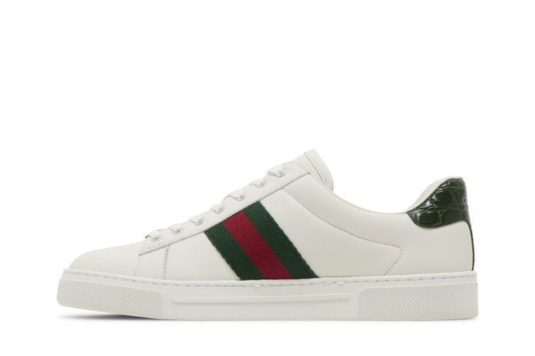 Кроссовки Gucci Wmns Ace 'White Green Red'