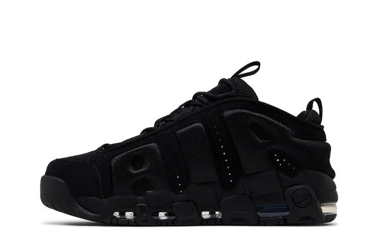 Кроссовки Nike Air More Uptempo Low 'Triple Black'
