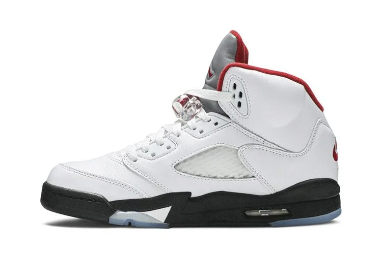 Кроссовки Air Jordan 5 Retro GS 'White Fire Red' 2020