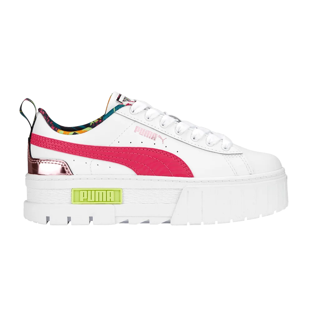 Кроссовки Puma Mayze Big Kid 'Vacay Queen - White Pink'
