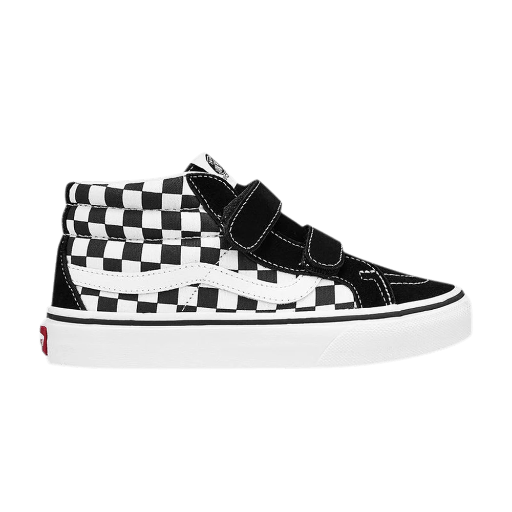 Krossovki-Vans-Sk8-Mid-Reissue-V-Kids-Checkerboard-Black-White