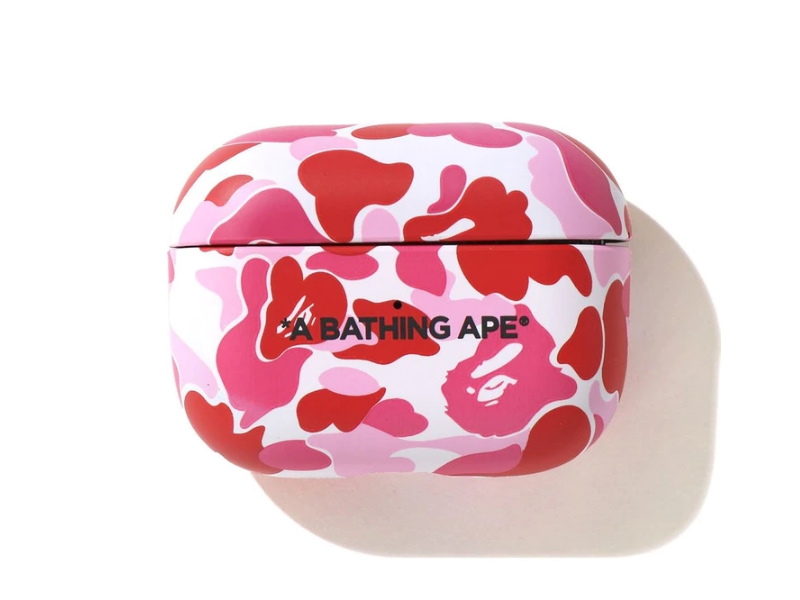 Чехол для наушников BAPE ABC Camo Airpods Pro Case Pink