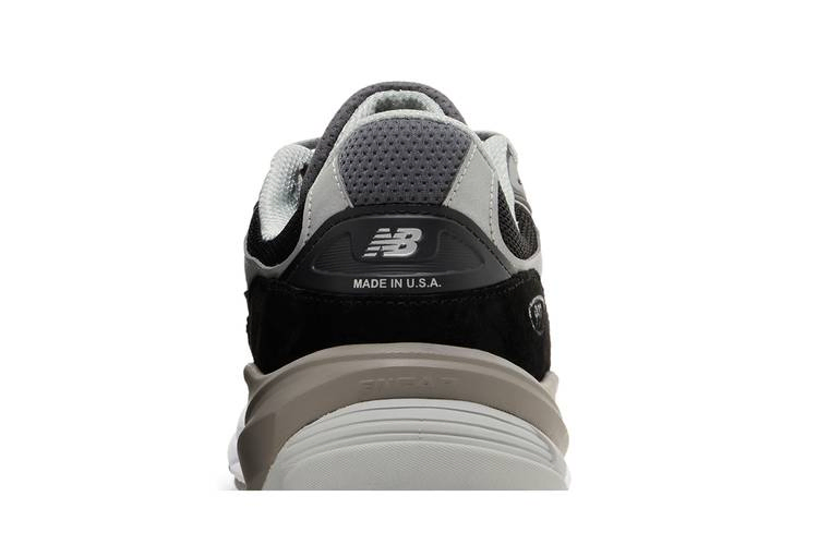 Кроссовки New Balance 990v6 Made in USA 2E Wide 'Black Silver'