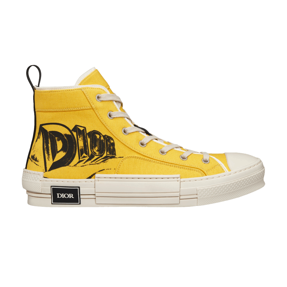 Кроссовки Dior B23 High 'AsteroDior - Yellow'