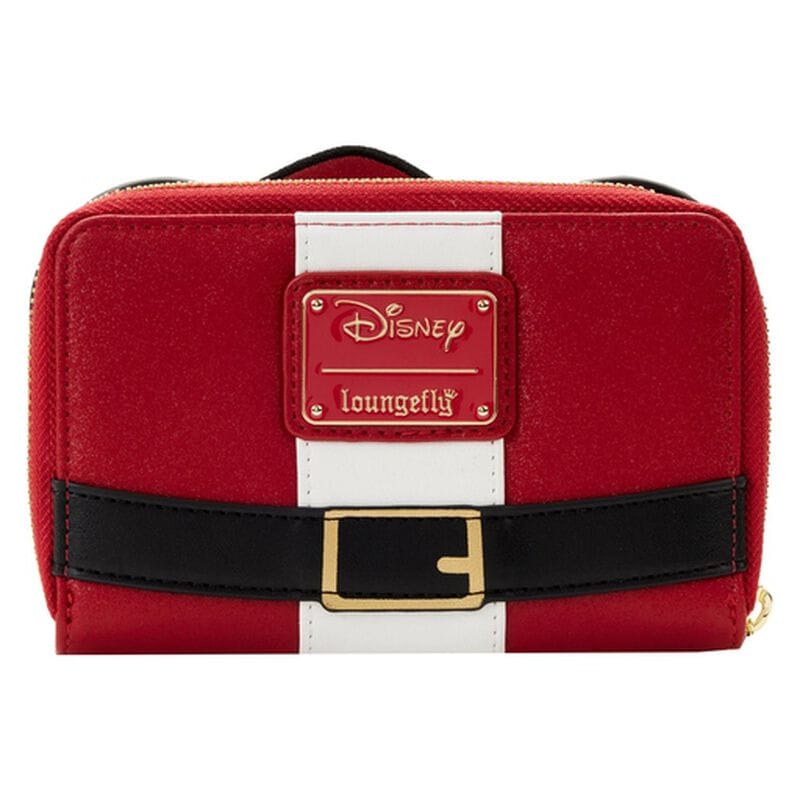 Кошелёк Glitter Mickey Mouse Santa Zip Around Wallet